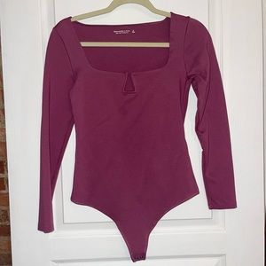 Abercrombie & Fitch Square Neck Bodysuit